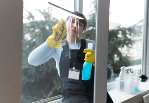 Nettoyage de vitres intérieures et extérieures à Tancon